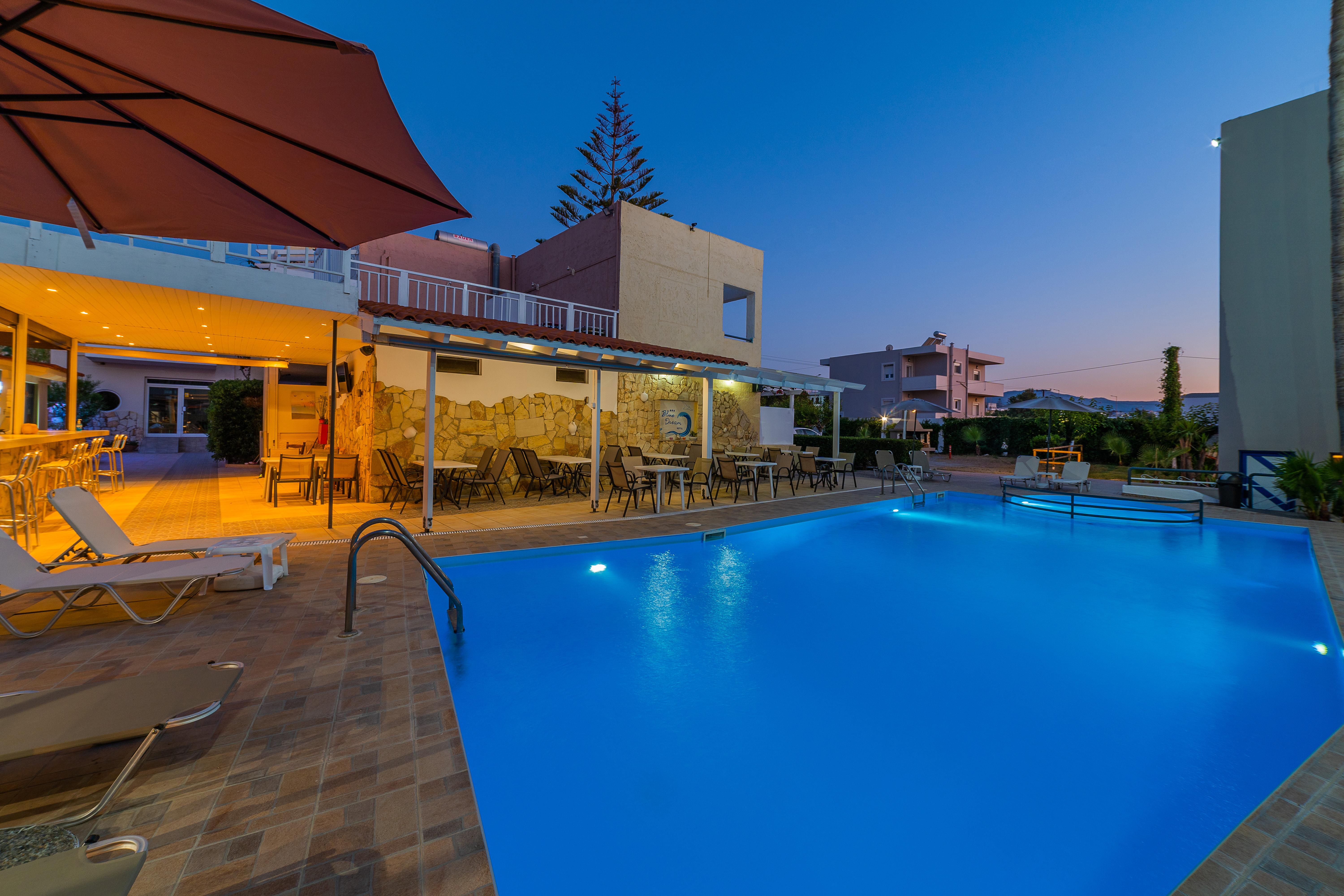 Blue Dream Hotel Stavromenos  Eksteriør billede